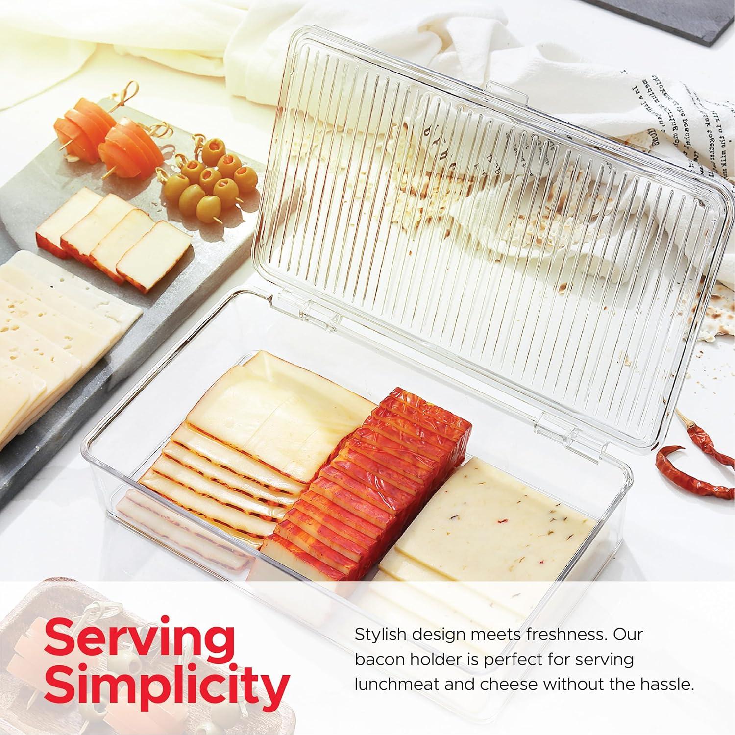 Contenedor de Tocino Tafura TN800 - 2 Unidades, Libre de BPA