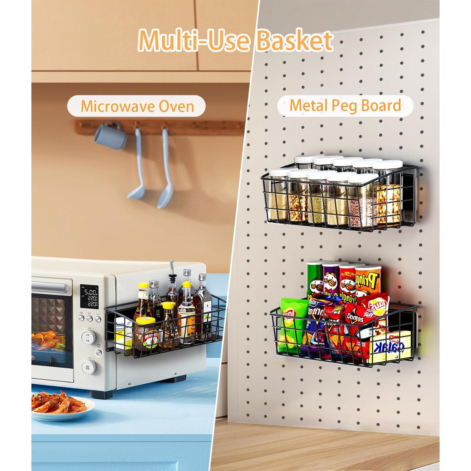 Estante Magnético PrimZooty 2 Pcs para Refrigerador 4,54 kg