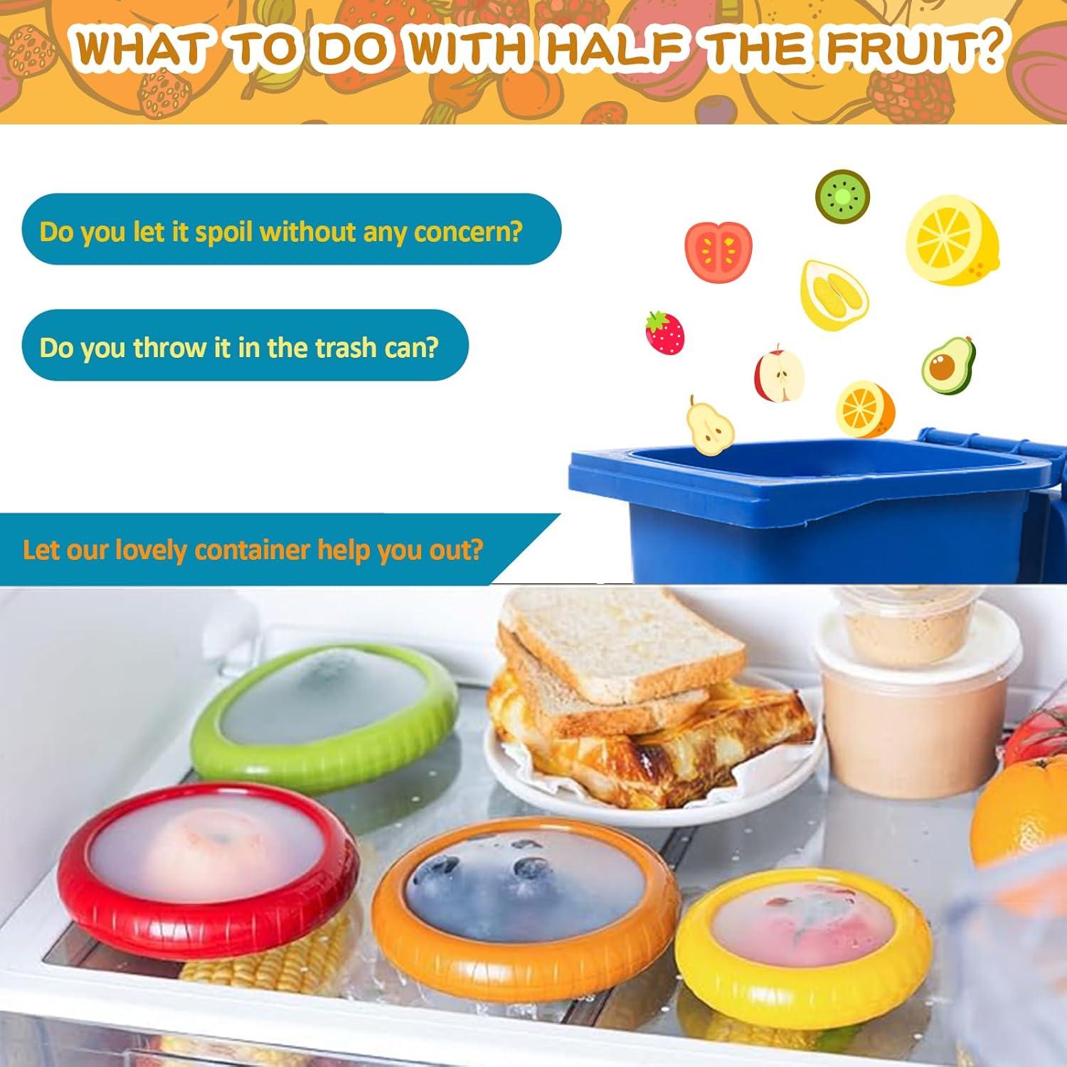 Set de 4 Contenedores de Almacenamiento T-Raputa para Frutas