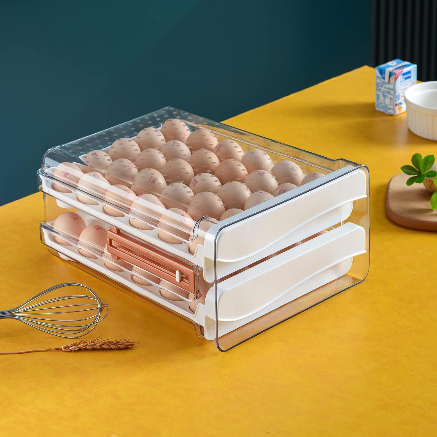 Contenedor de Huevos Sooyee Blanco para 60 Huevos