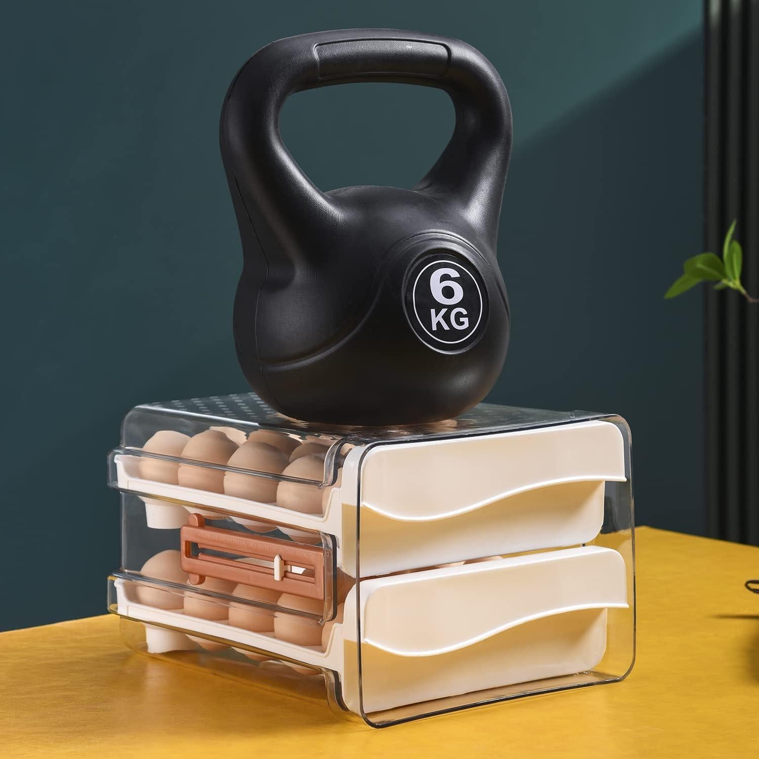 Contenedor de Huevos Sooyee Blanco para 60 Huevos