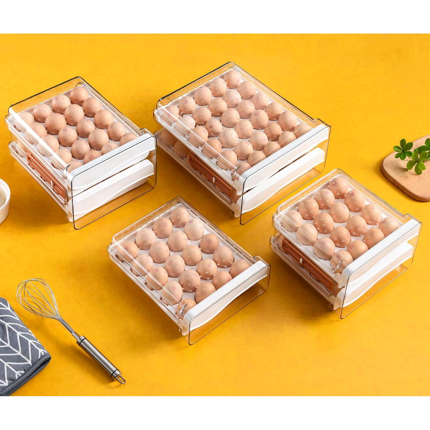 Contenedor de Huevos Sooyee Blanco para 60 Huevos