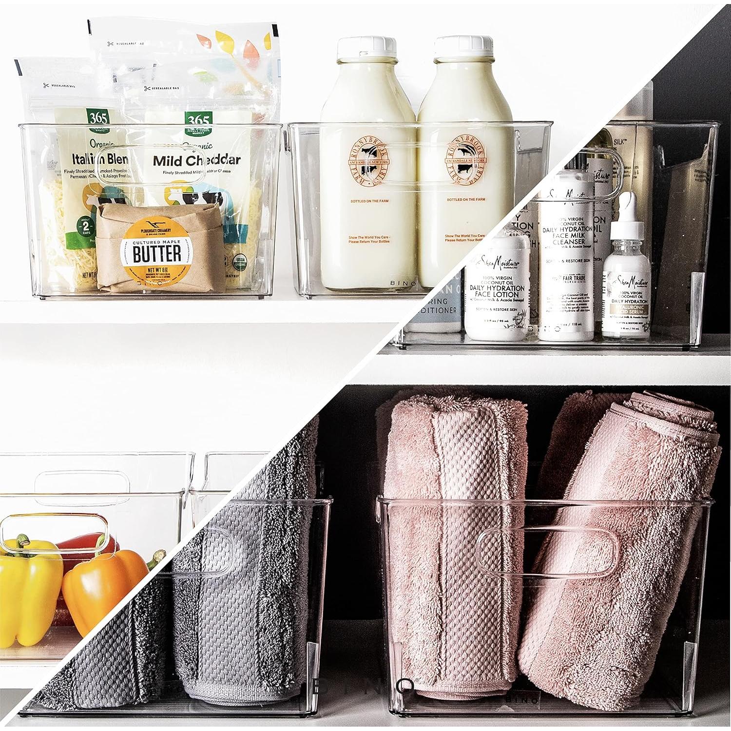 Contenedores de Plástico BINO 2 Piezas 26x22x15 cm Libre BPA