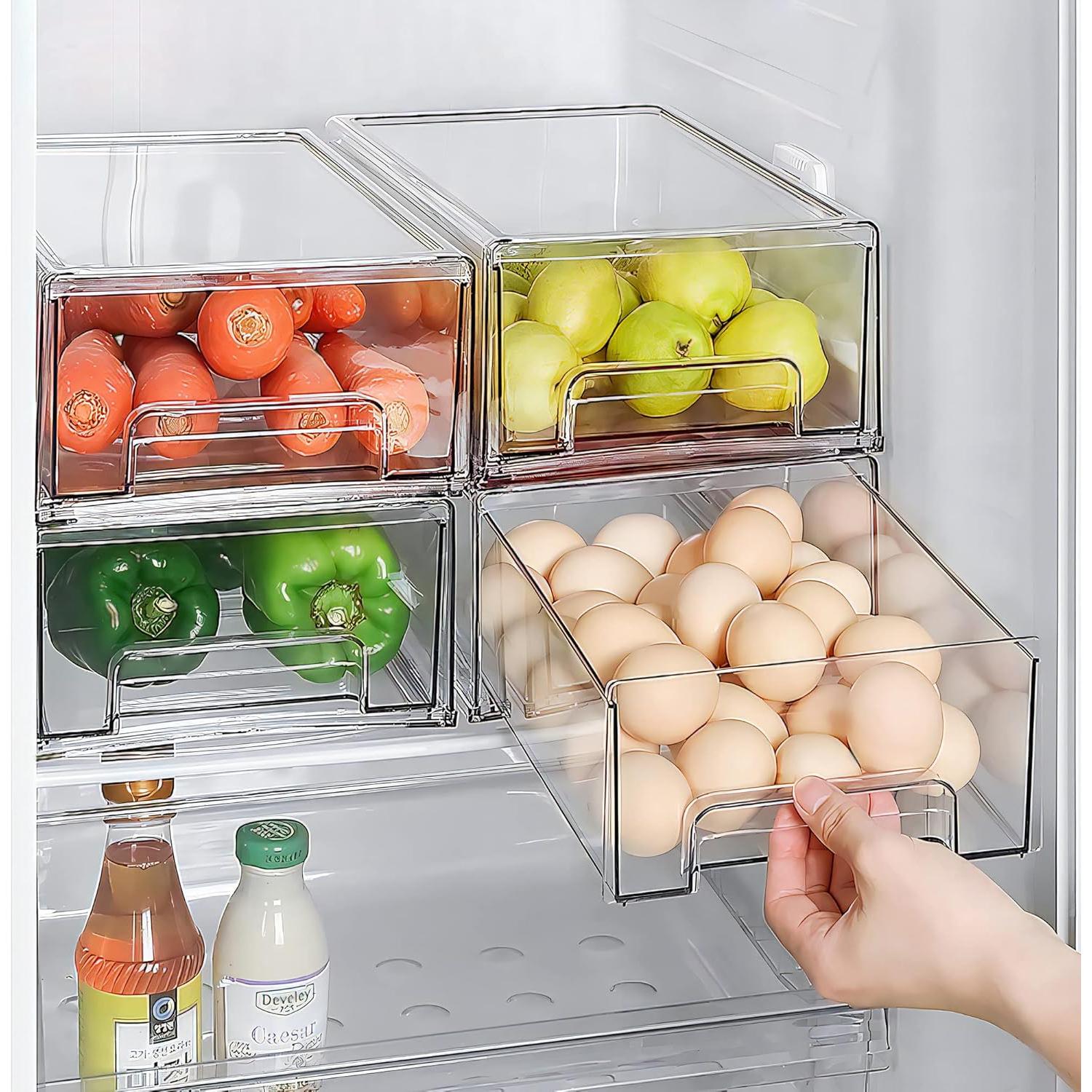 Cajones Organizadores Transparentes MANO 2Pack Grande