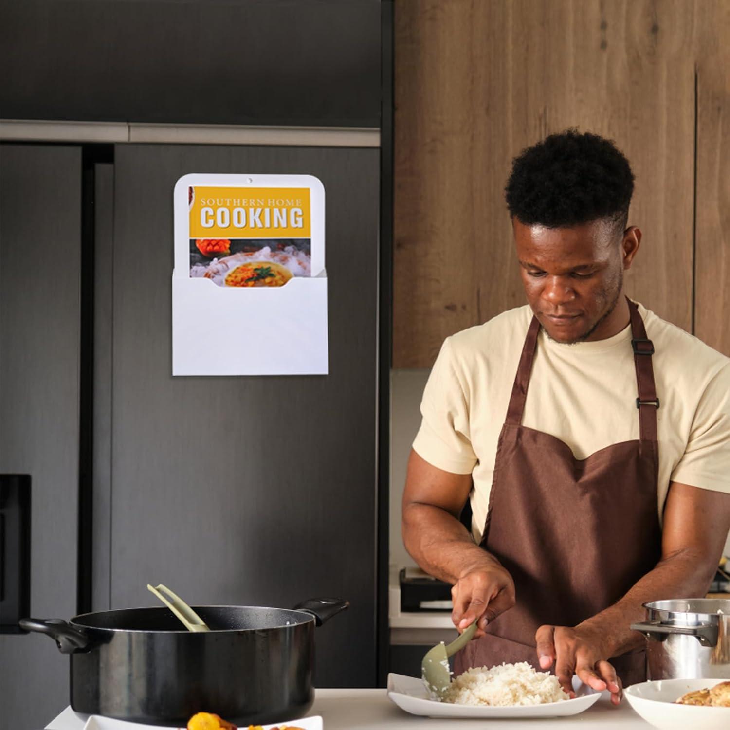 Soporte Magnético de Pared COMFYROOM - 6 Piezas Blanco