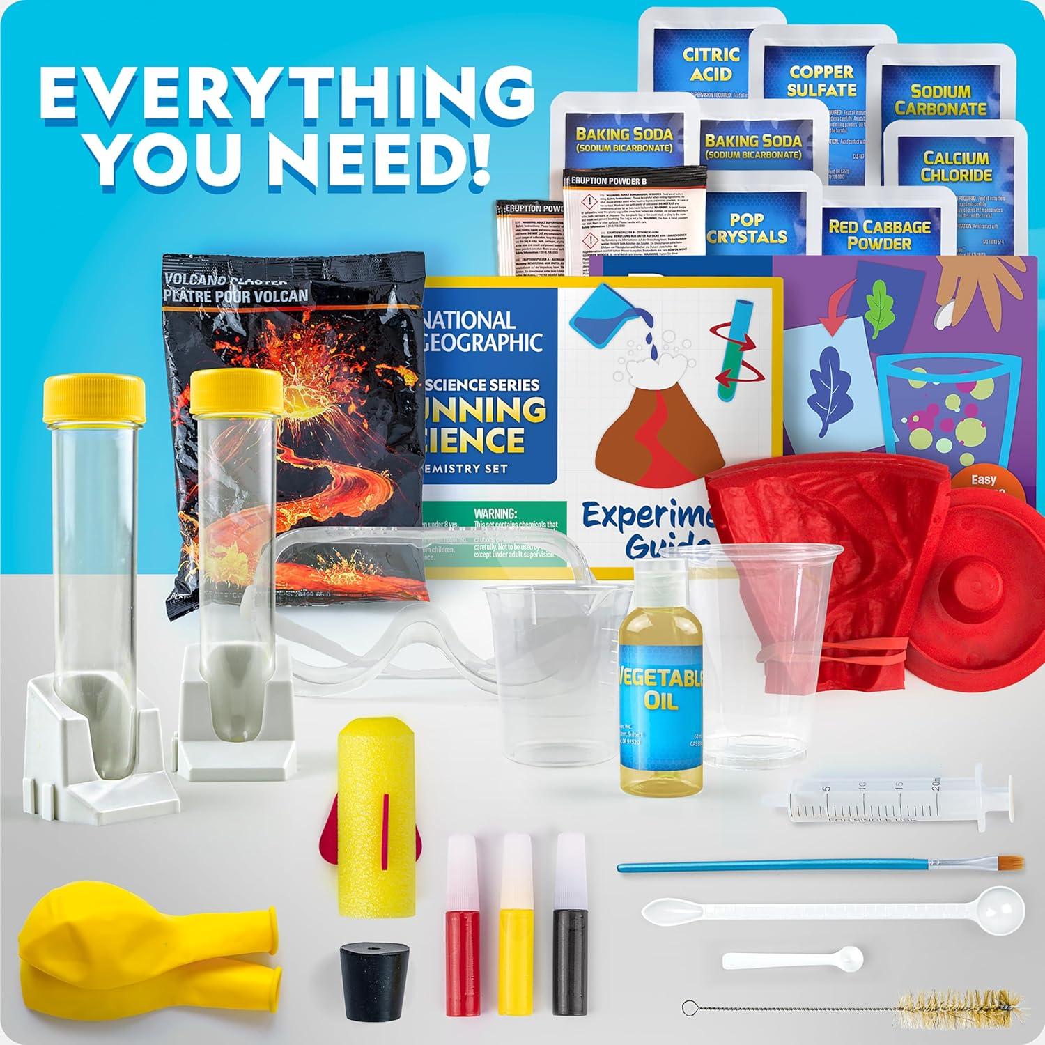 Kit de Química National Geographic - Más de 100 Experimentos