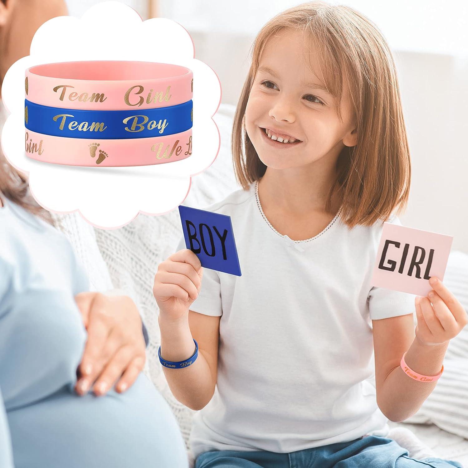 30 Pulseras de Revelación de Género Jetec Silicona Unisex