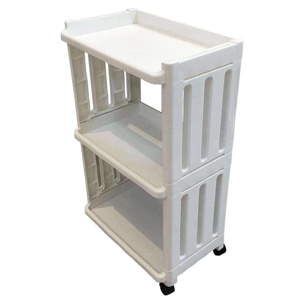 Carro Organizador Rodante TENBOAT Blanco 3 Niveles 1.59 kg