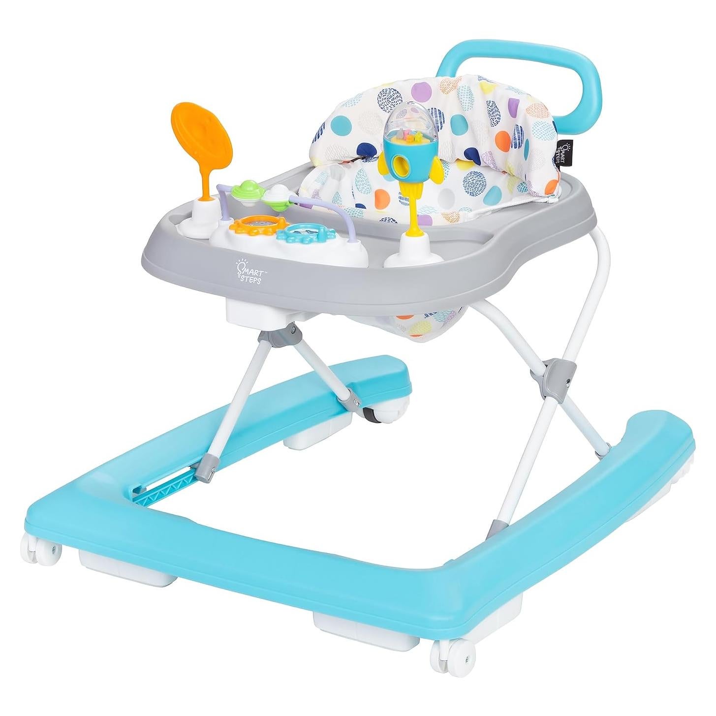 Andador de Actividad Smart Steps Plus 2-en-1 Deluxe Blanco