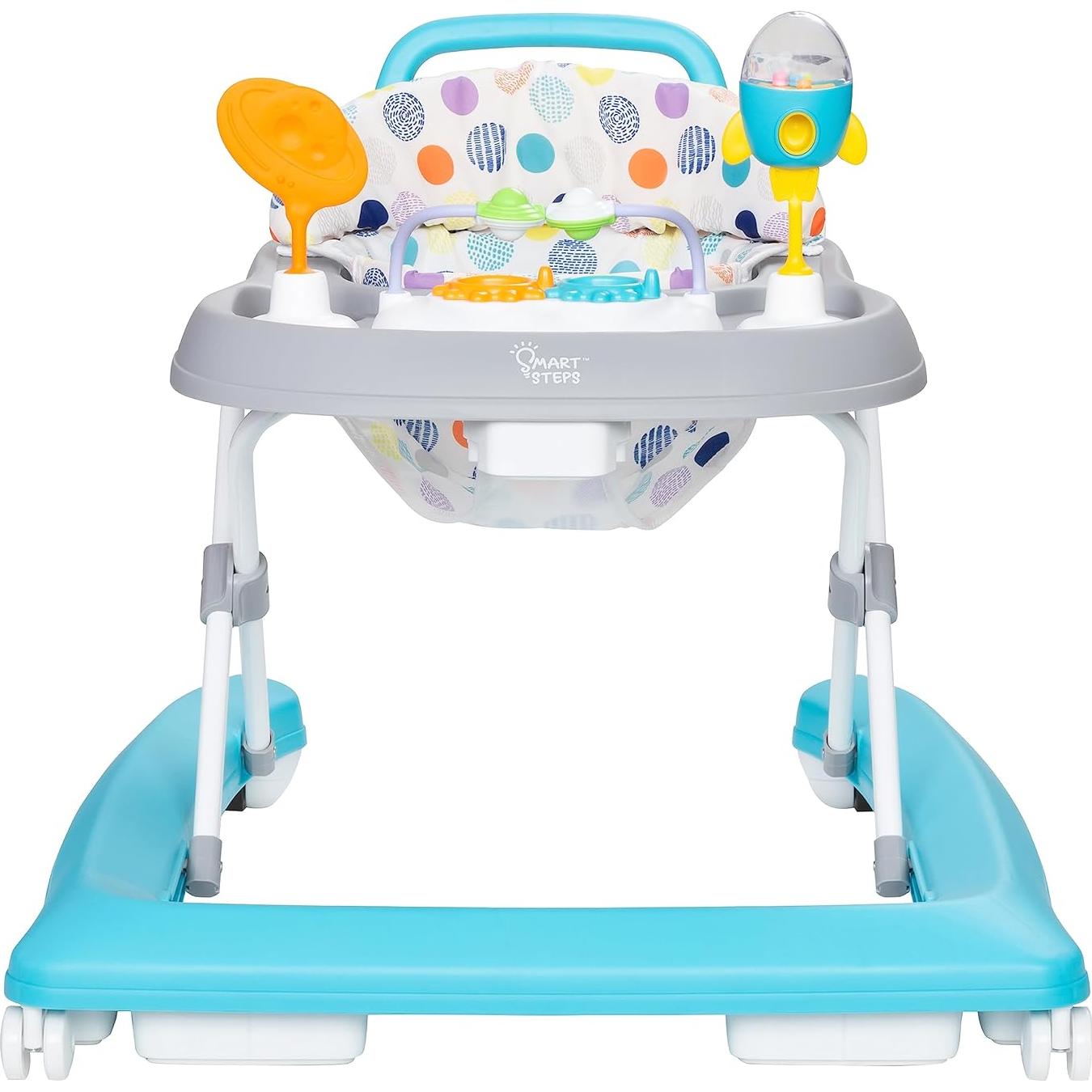 Andador de Actividad Smart Steps Plus 2-en-1 Deluxe Blanco