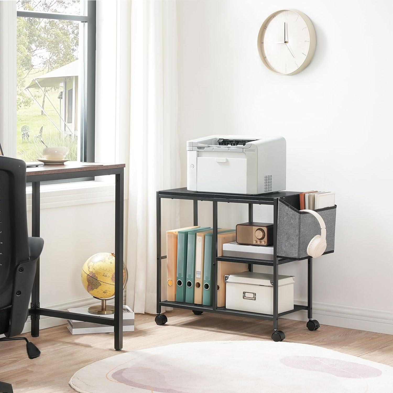 Soporte para Impresora MAHANCRIS PTHB2201 3 Niveles Negro