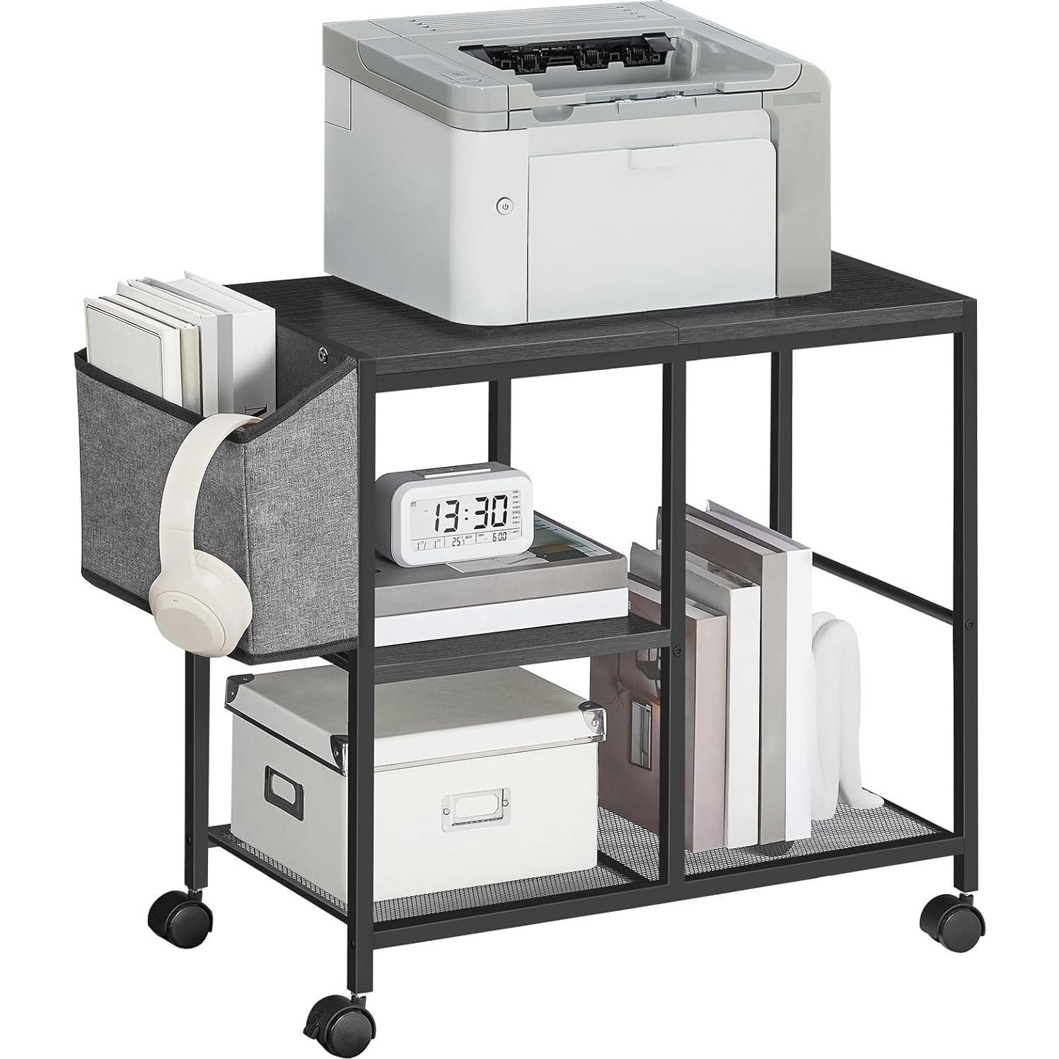 Soporte para Impresora MAHANCRIS PTHB2201 3 Niveles Negro