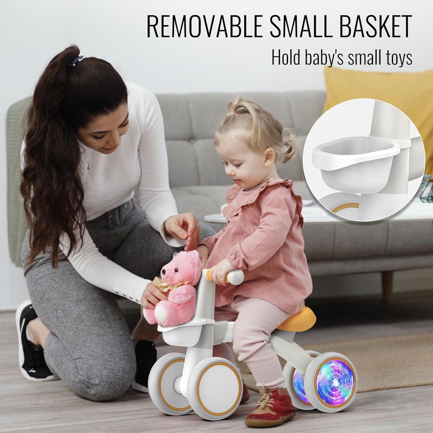 Bicicleta de Equilibrio Umatoll B402 para Bebés 12-24 Meses