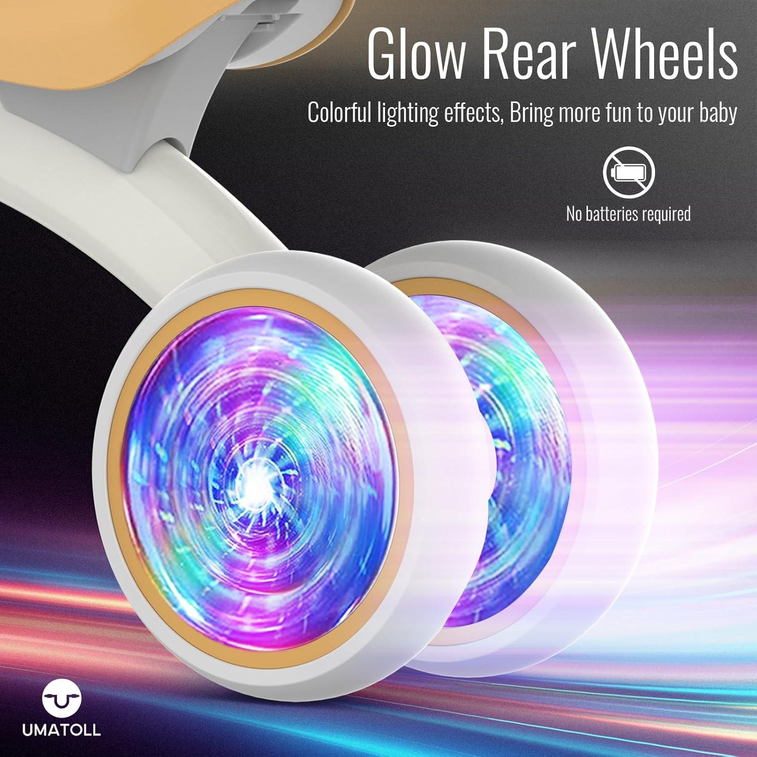 Bicicleta de Equilibrio Umatoll B402 para Bebés 12-24 Meses