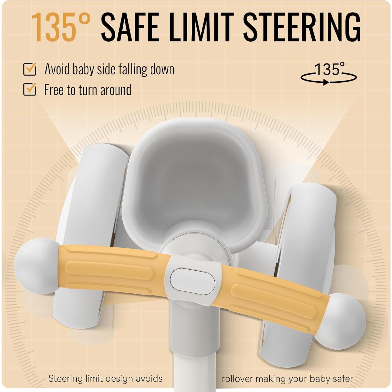 Bicicleta de Equilibrio Umatoll B402 para Bebés 12-24 Meses