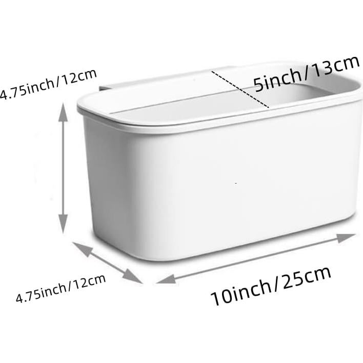Paquete de 2 Soportes Colgantes Rosa Rikyo 25x12x11 cm