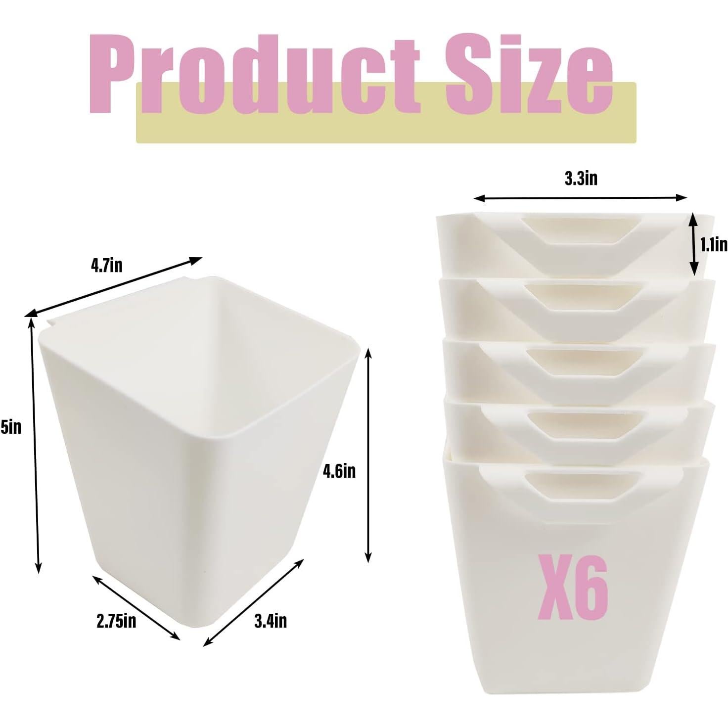 Organizador Colgante FMOACEN con 6 Soportes para Tazas