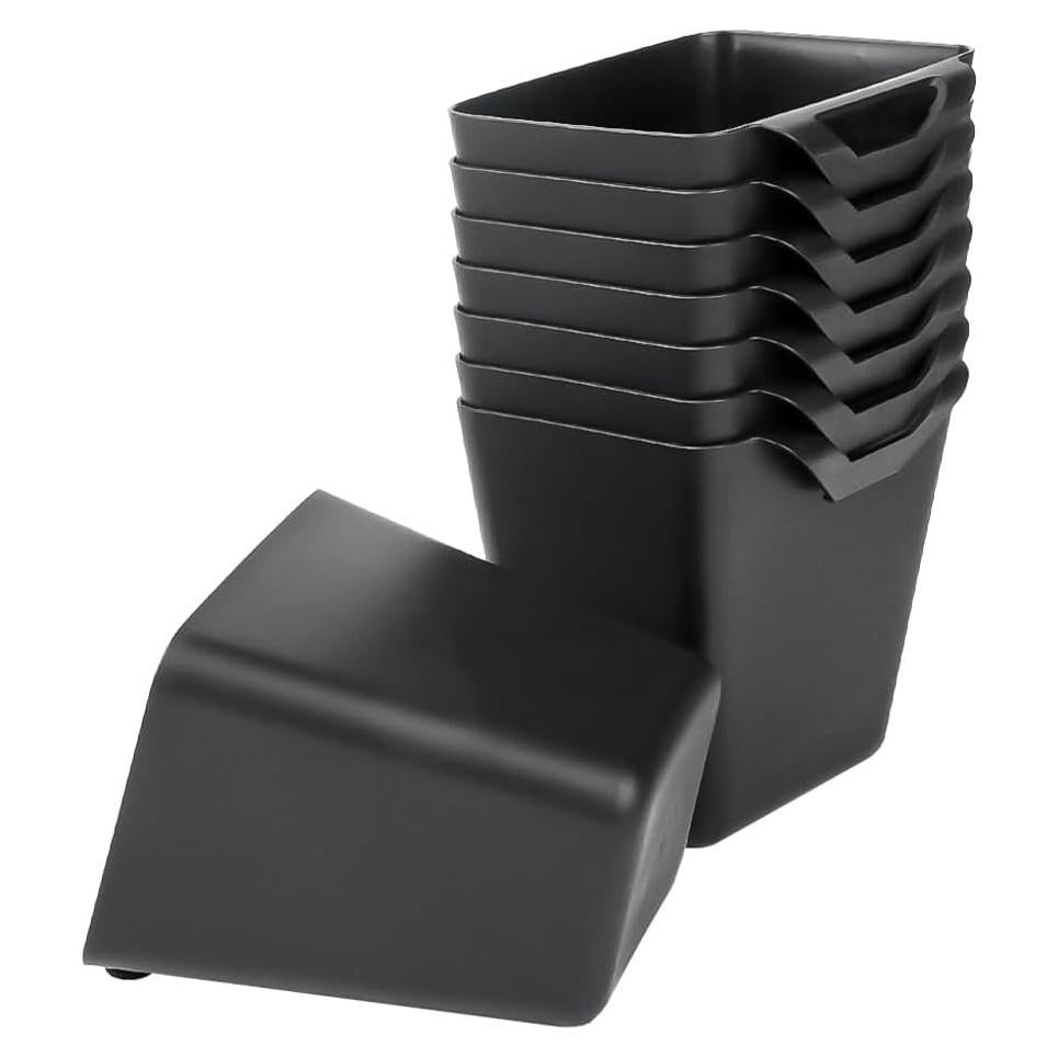 Paquete de 8 Soportes Colgantes para Tazas Tonxus Negro