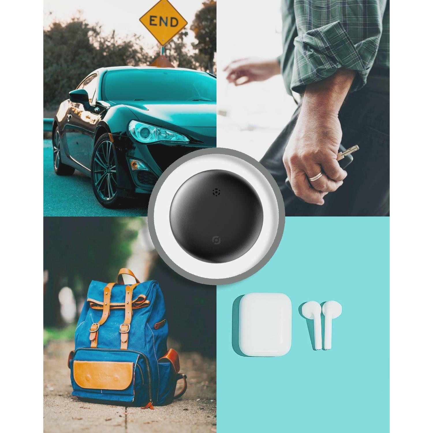 Rastreador Bluetooth Olytra para Android, Negro, 2025