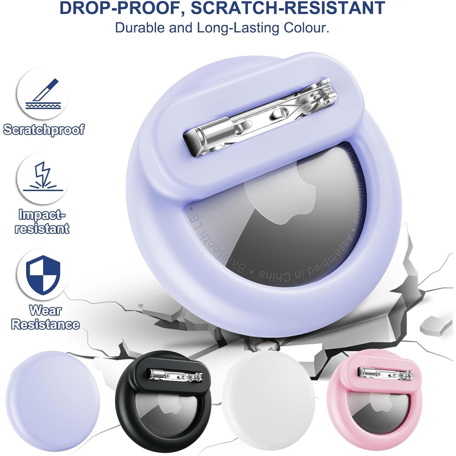 Funda Oculta para AirTag Apple 4 Pack Niños Silicona