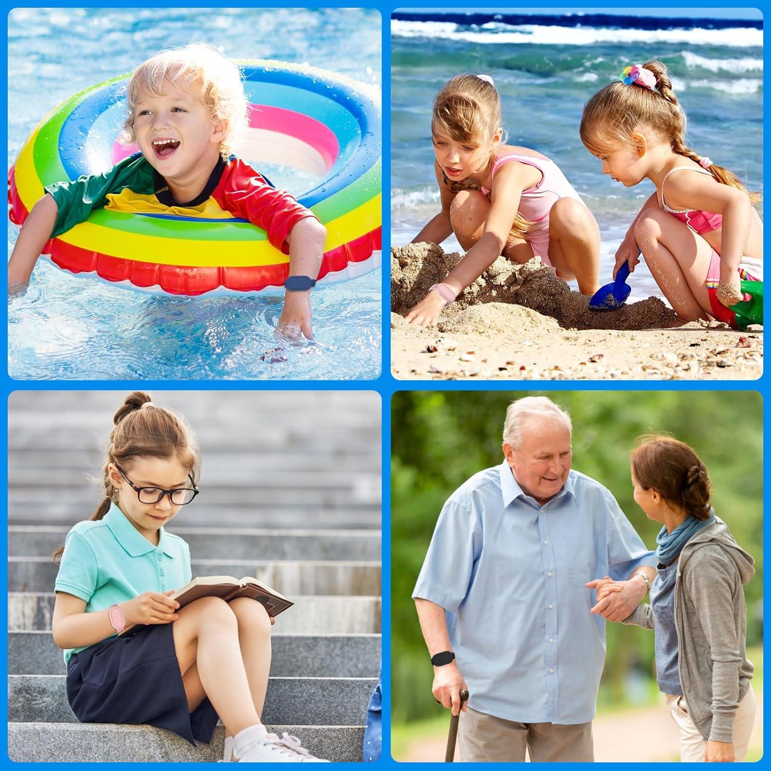 Pulsera a prueba de agua para Samsung Smart Tag 2 - 2 unidades