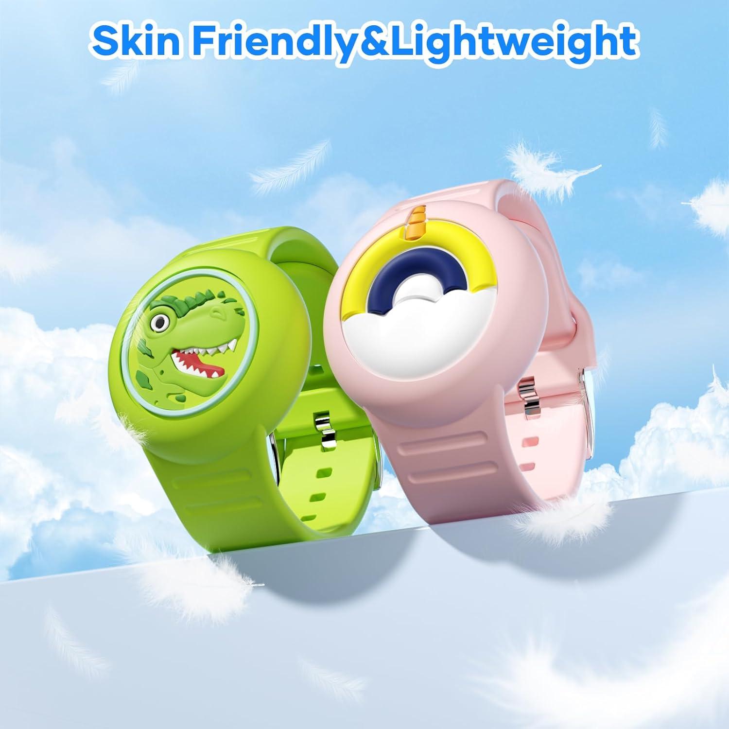 Pulsera Airtag Impermeable para Niños HLHGR - Diseño Caricatura