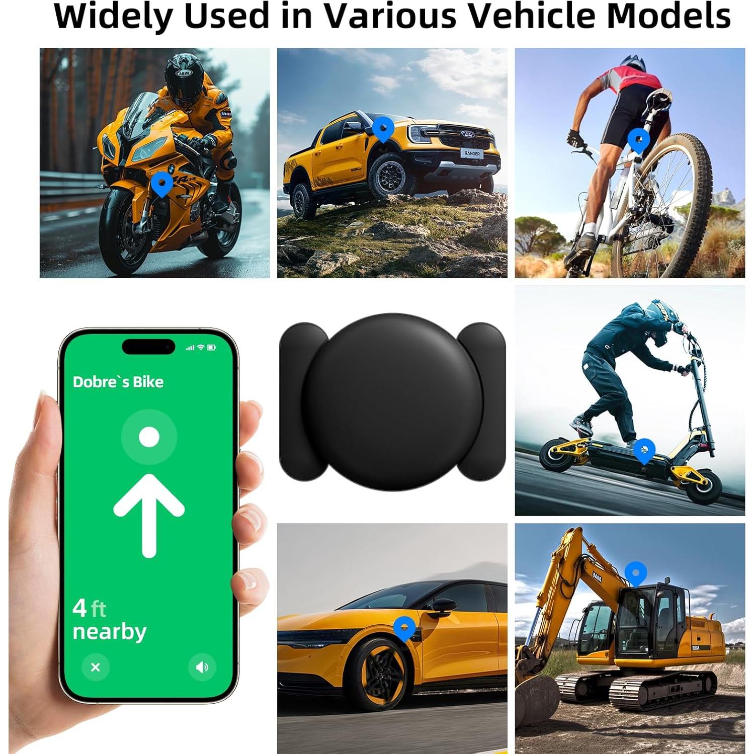 Rastreador GPS HONGTOP para Vehículos Magnético Impermeable