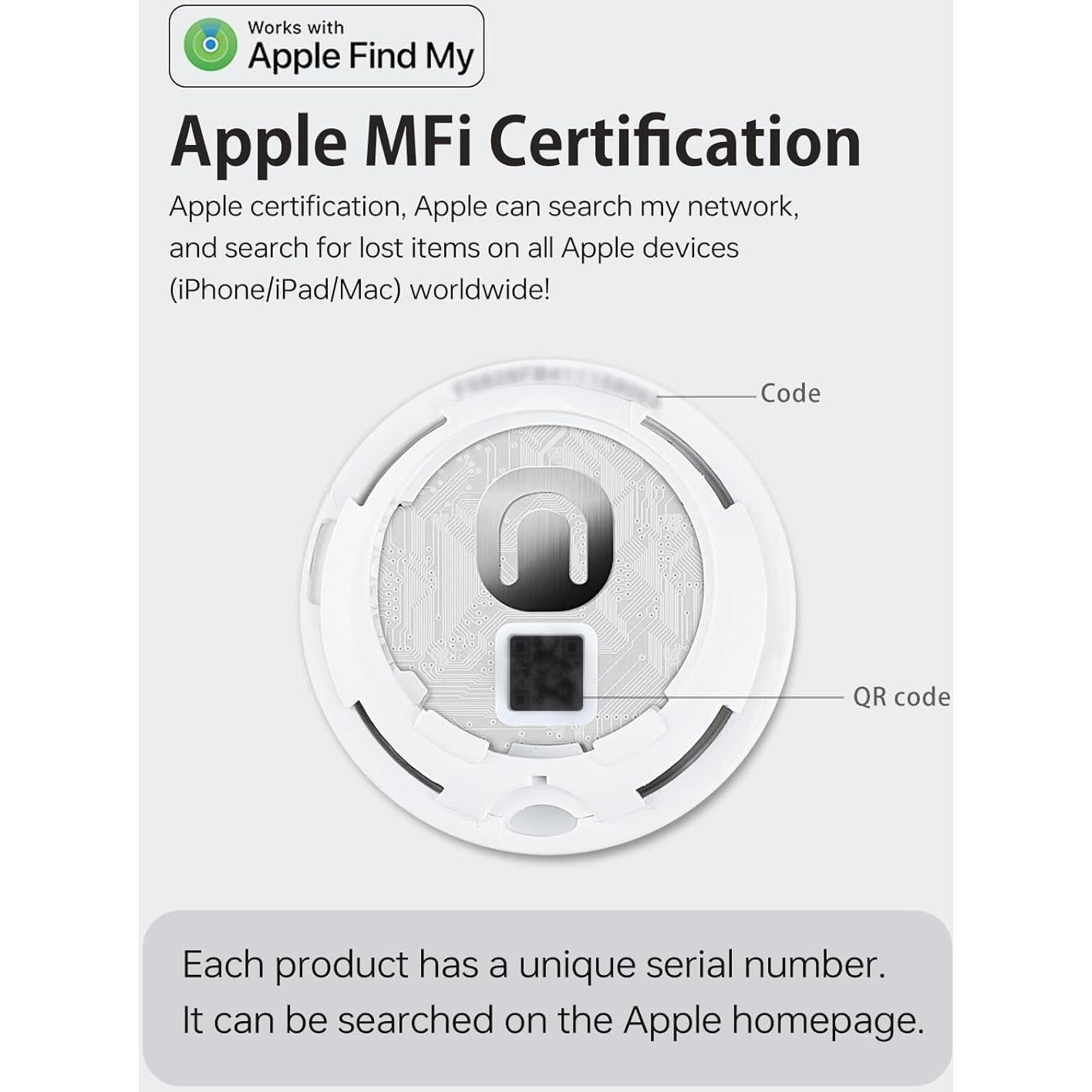 Rastreador Bluetooth New Fi para Equipaje y Llaves Blanco