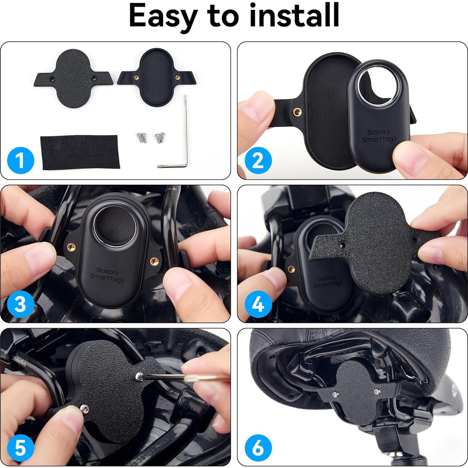 Soporte para Bicicleta DDJ Antirrobo para Smart Tag 2