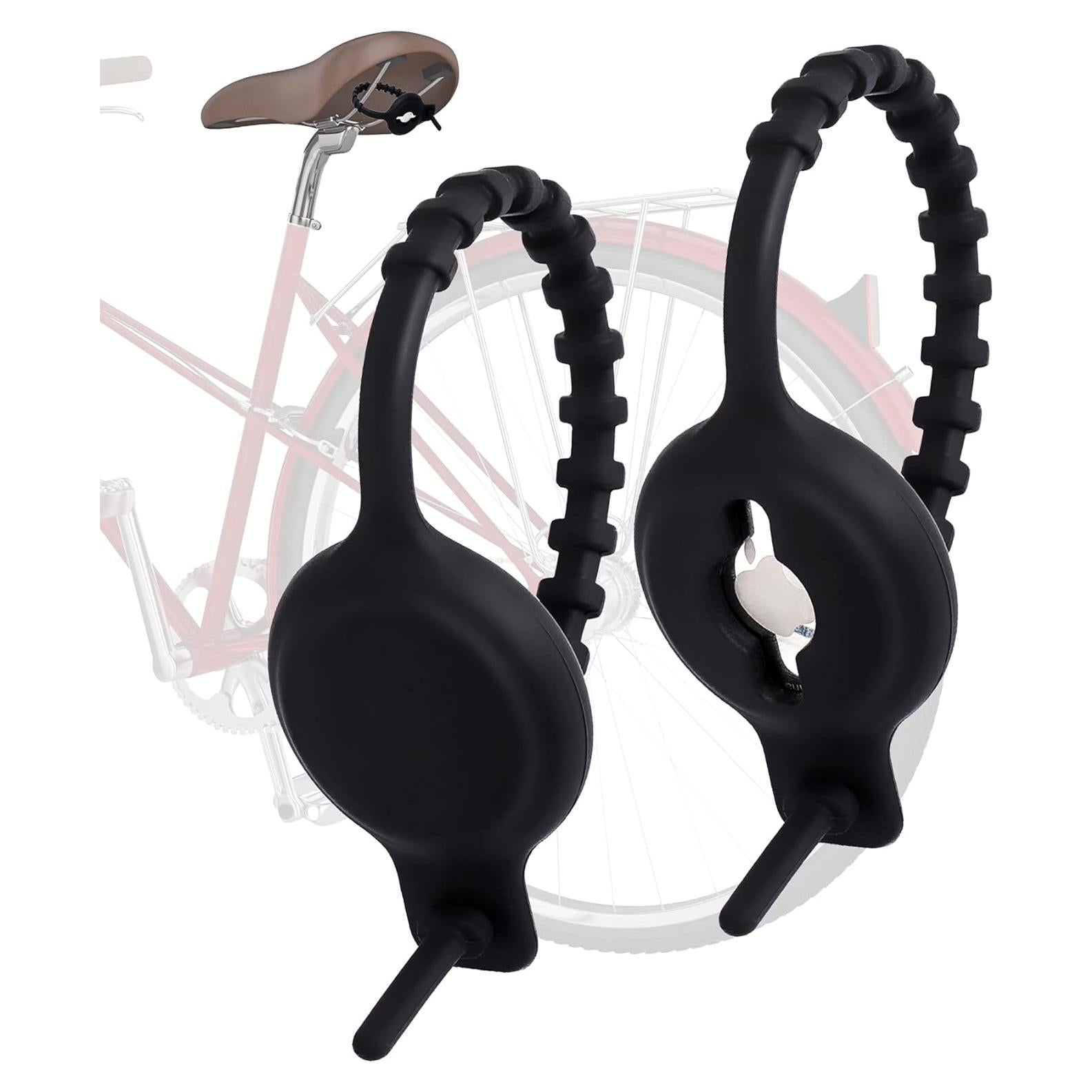 Soporte para Airtag de bicicleta TOOVREN antirrobo 2 unidades