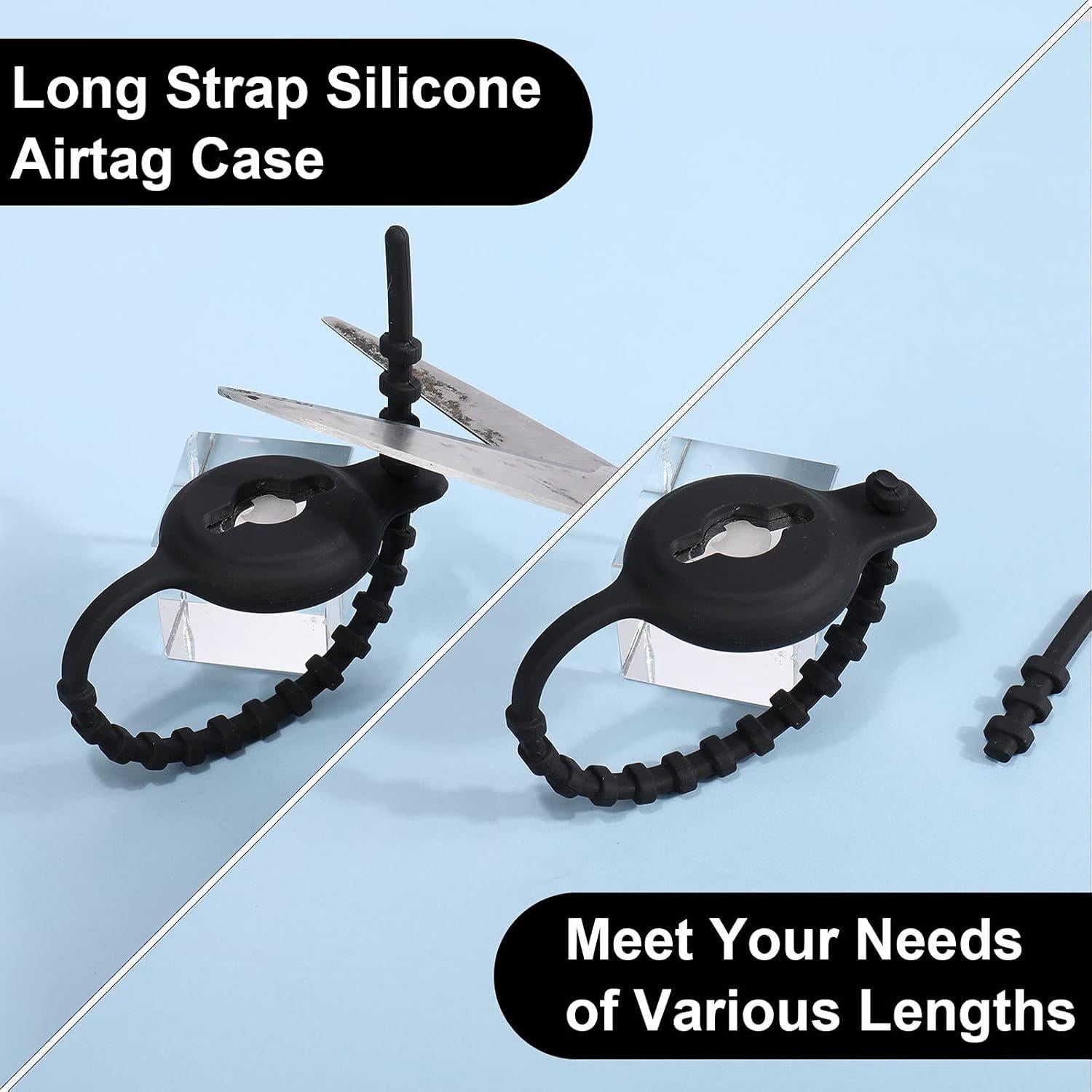 Soporte para Airtag de bicicleta TOOVREN antirrobo 2 unidades