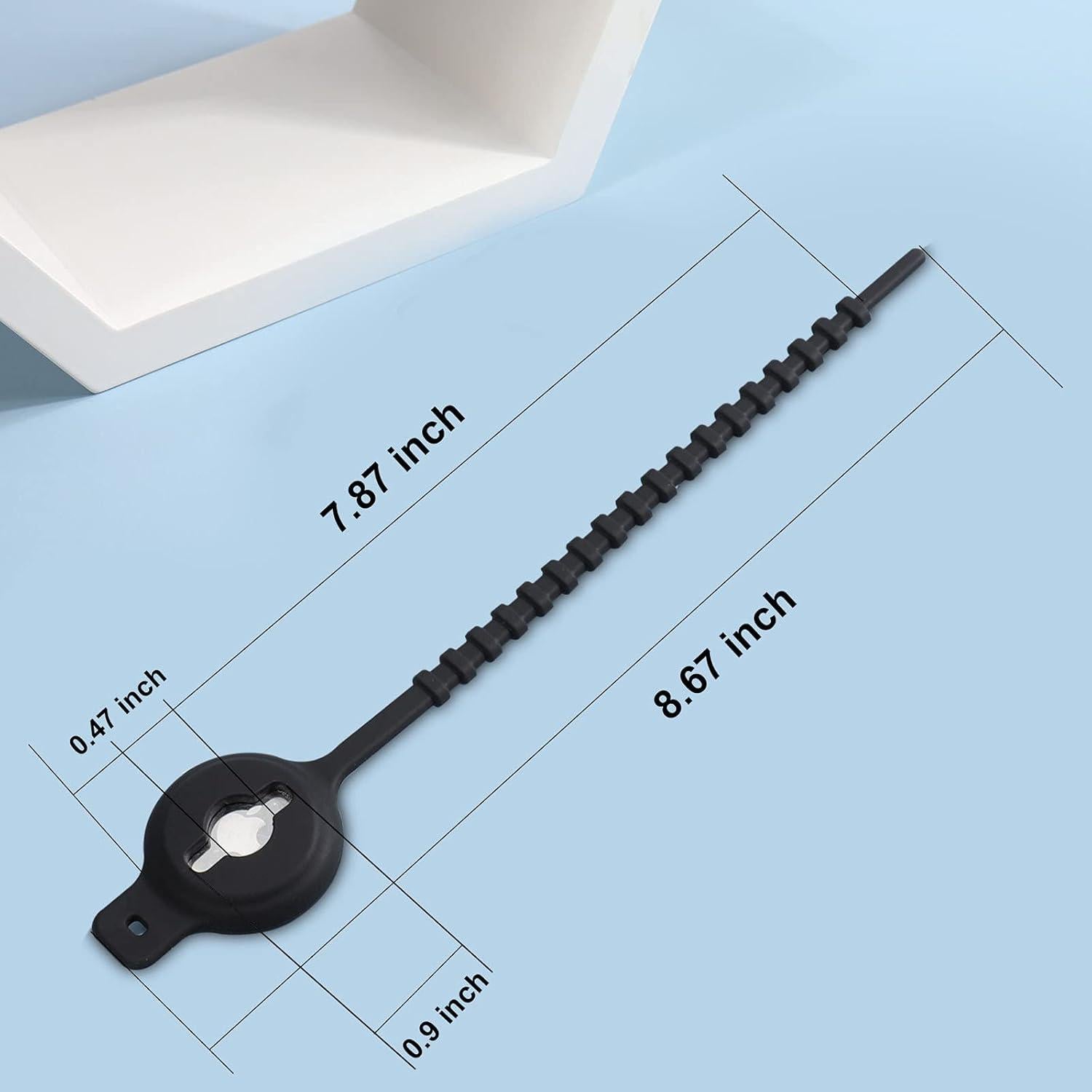 Soporte para Airtag de bicicleta TOOVREN antirrobo 2 unidades