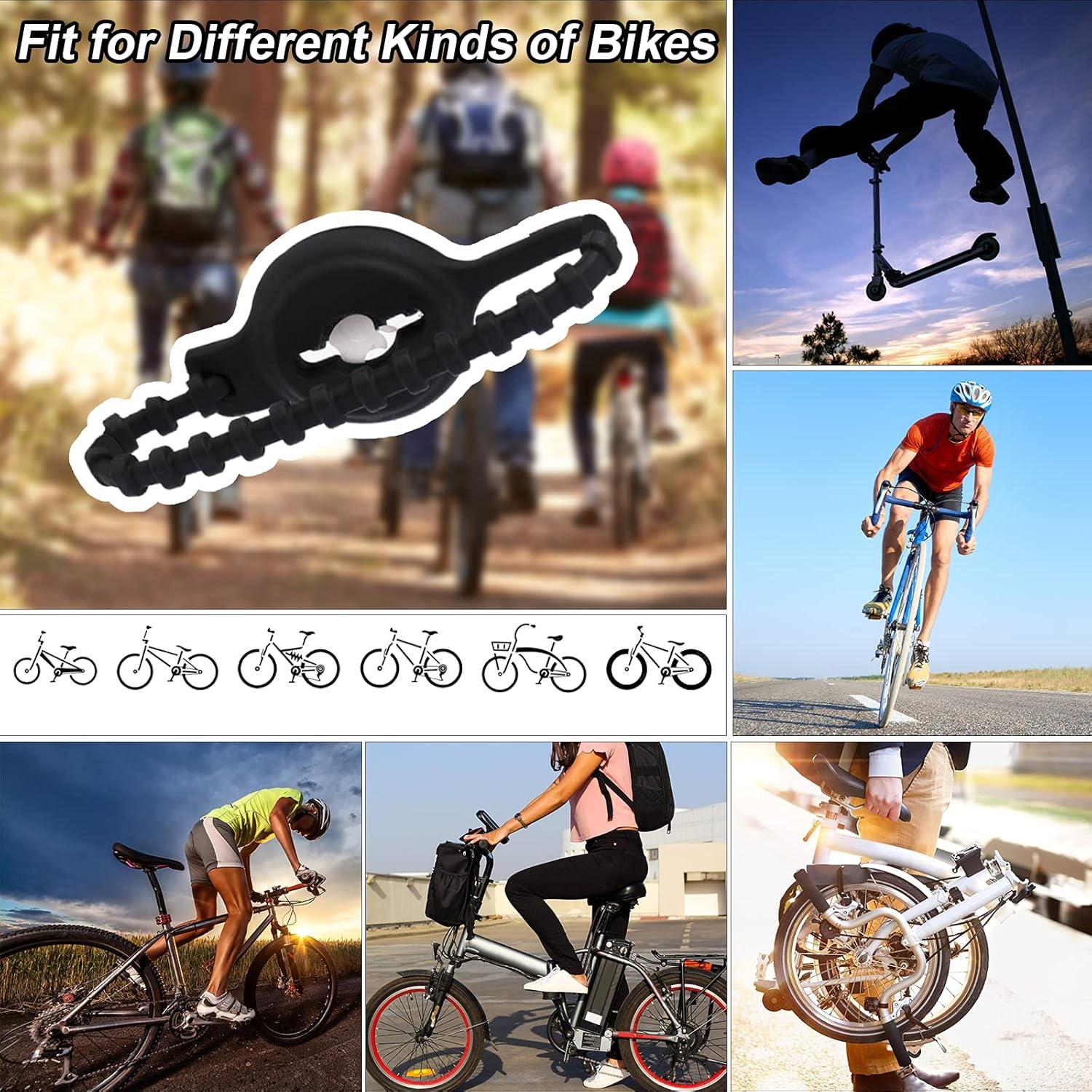 Soporte para Airtag de bicicleta TOOVREN antirrobo 2 unidades