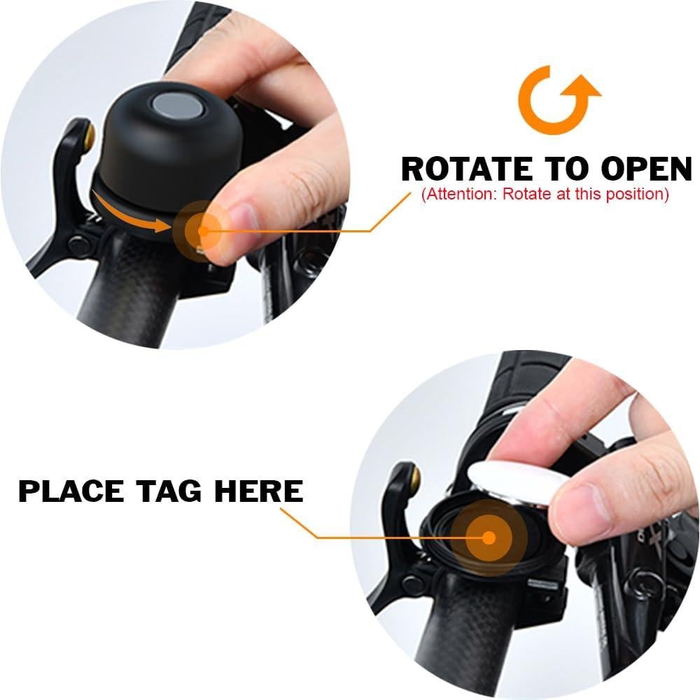 Timbre de bicicleta LESOVI BT-3 120dB impermeable antirrobo