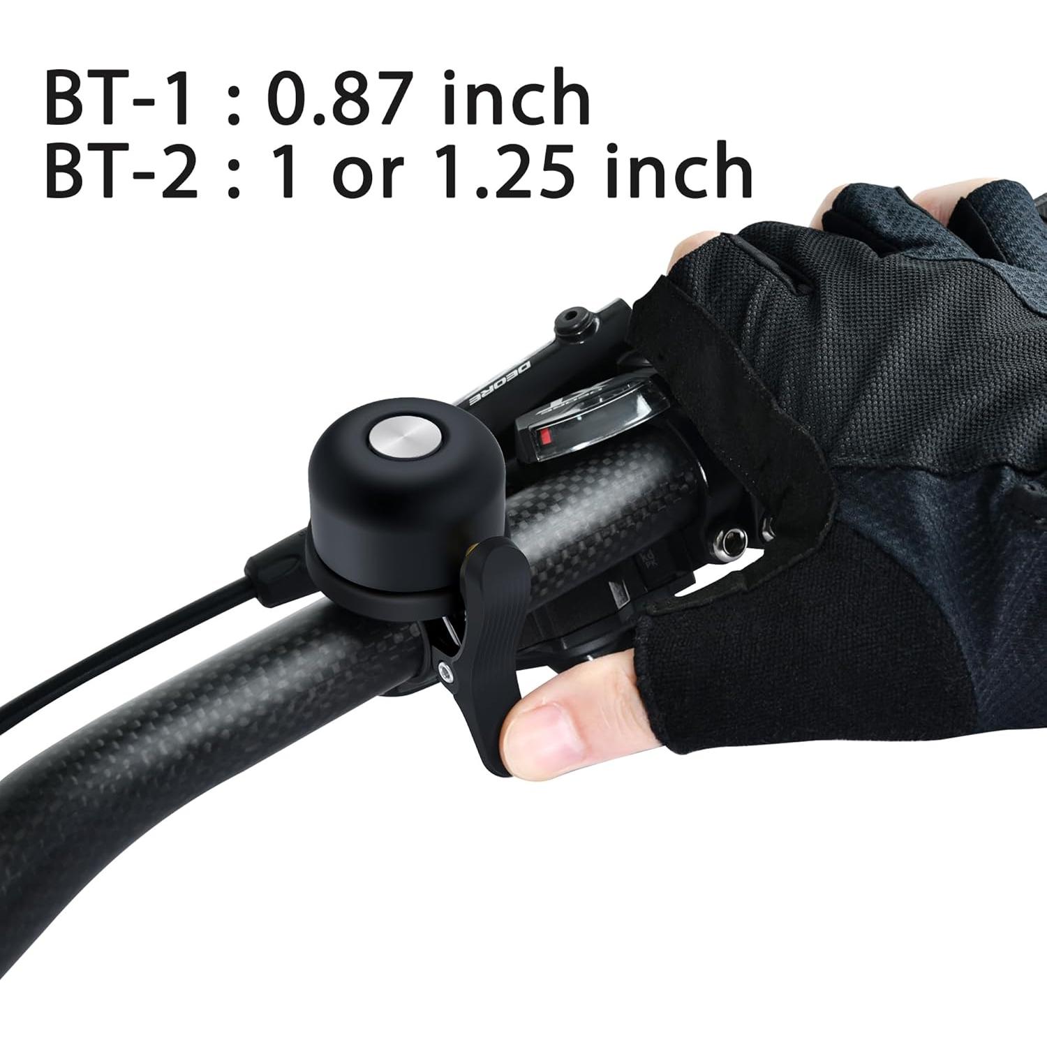 Timbre de bicicleta LESOVI BT-3 120dB impermeable antirrobo