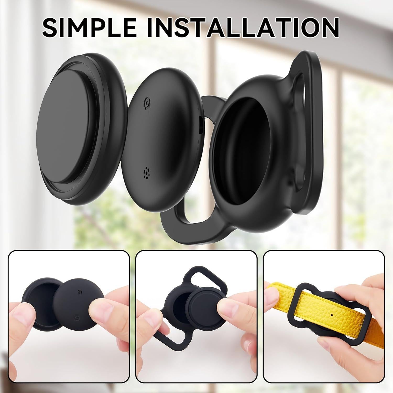 Soporte para Collar de Perro DDJ con Localizador GPS Impermeable