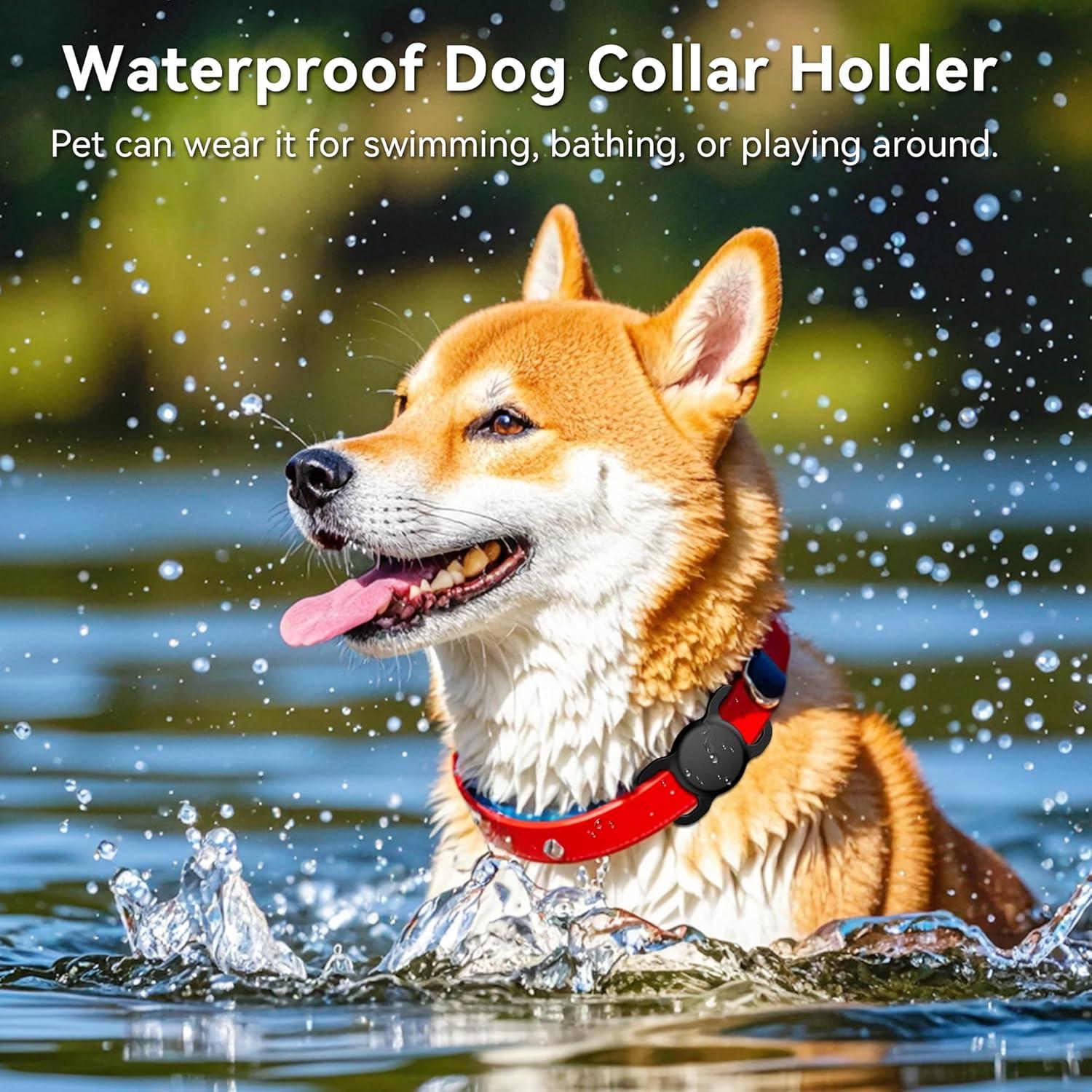 Soporte para Collar de Perro DDJ con Localizador GPS Impermeable