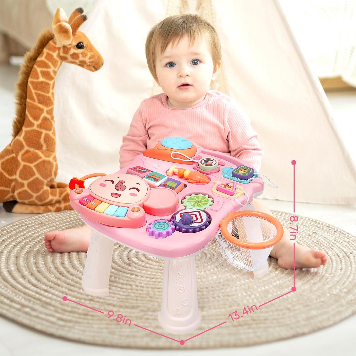 Andador CUTE STONE 2 en 1 para Niñas con Actividades