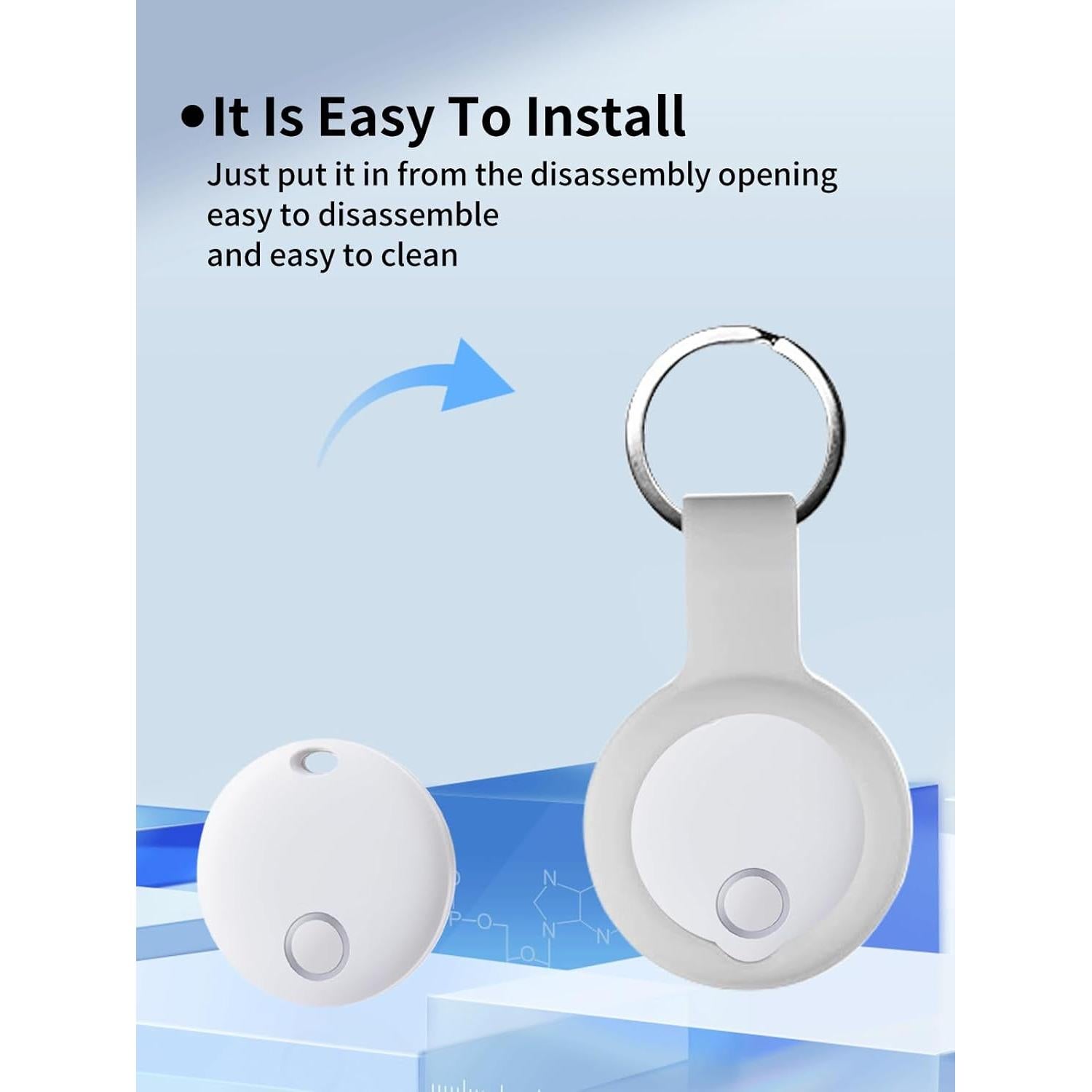 Funda Protectora Silicona UYRUREL para Reyke Smart Tags