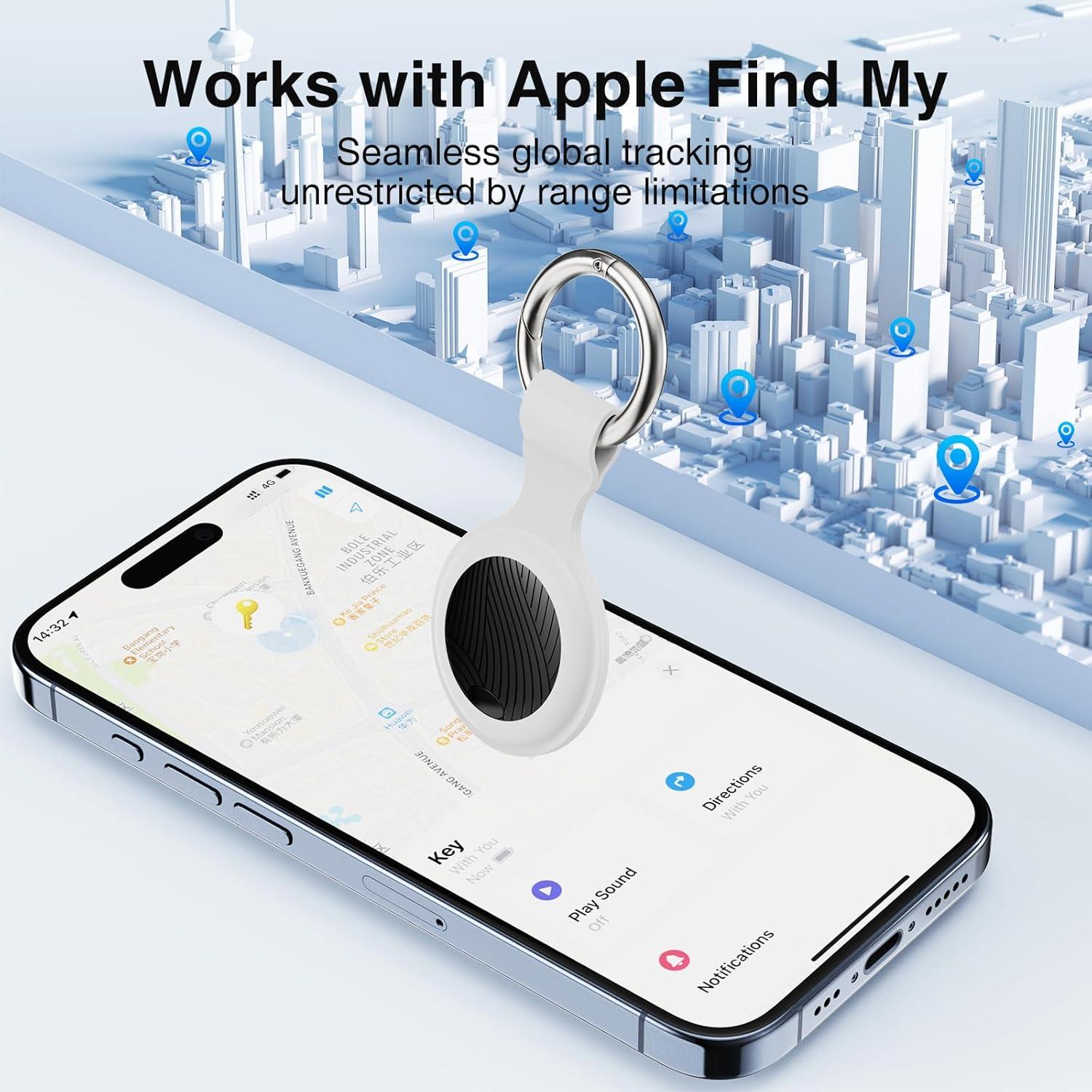 Rastreador de Llaves VIXOLYN - 2 Etiquetas Bluetooth iOS