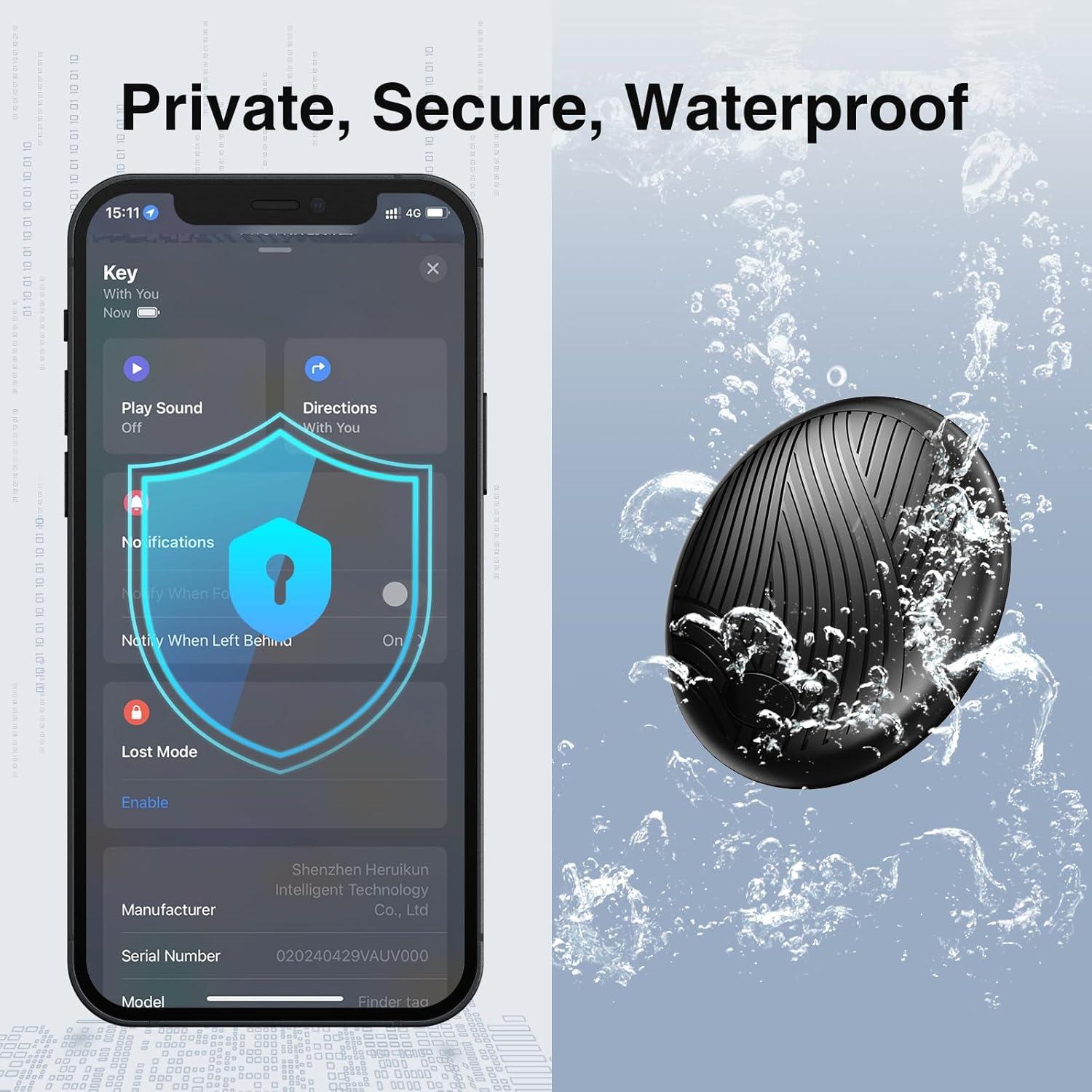 Rastreador de Llaves VIXOLYN - 2 Etiquetas Bluetooth iOS