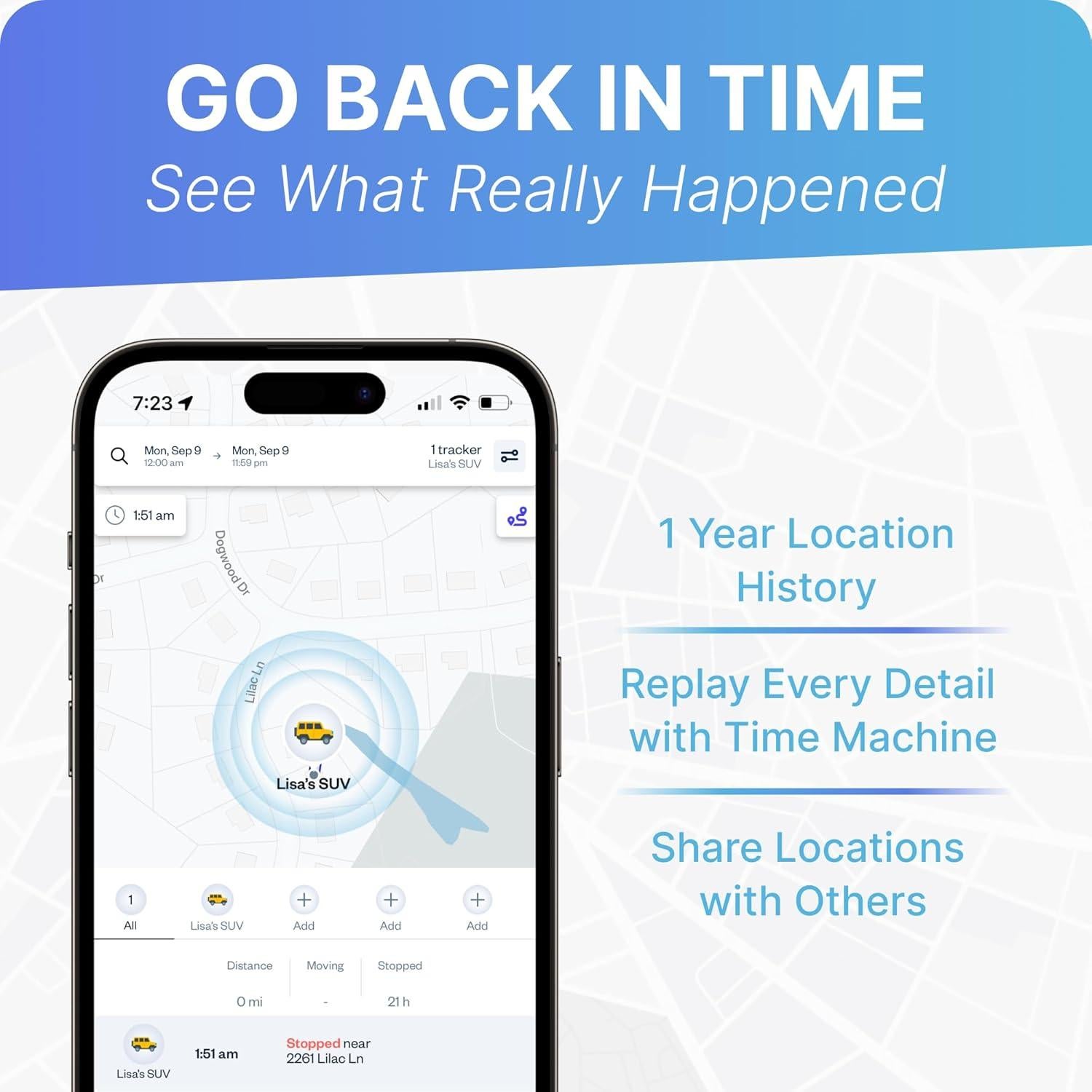 Rastreador GPS Spytec GL300 con batería 90 días para vehículos