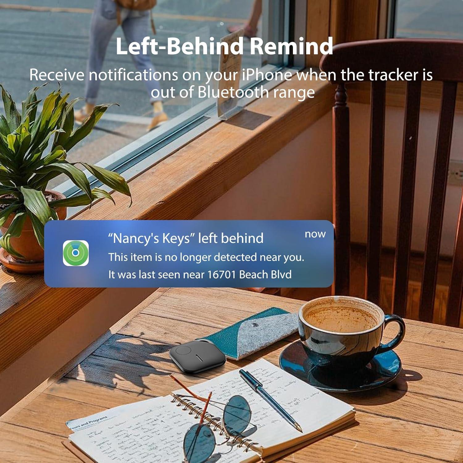 Rastreador Bluetooth ANTPO Air Tags Paquete de 4 IP64