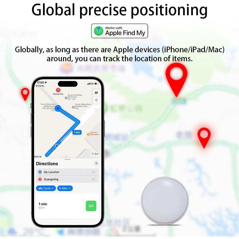 Localizador de Llaves Bluetooth NURMUN M04 4 Piezas