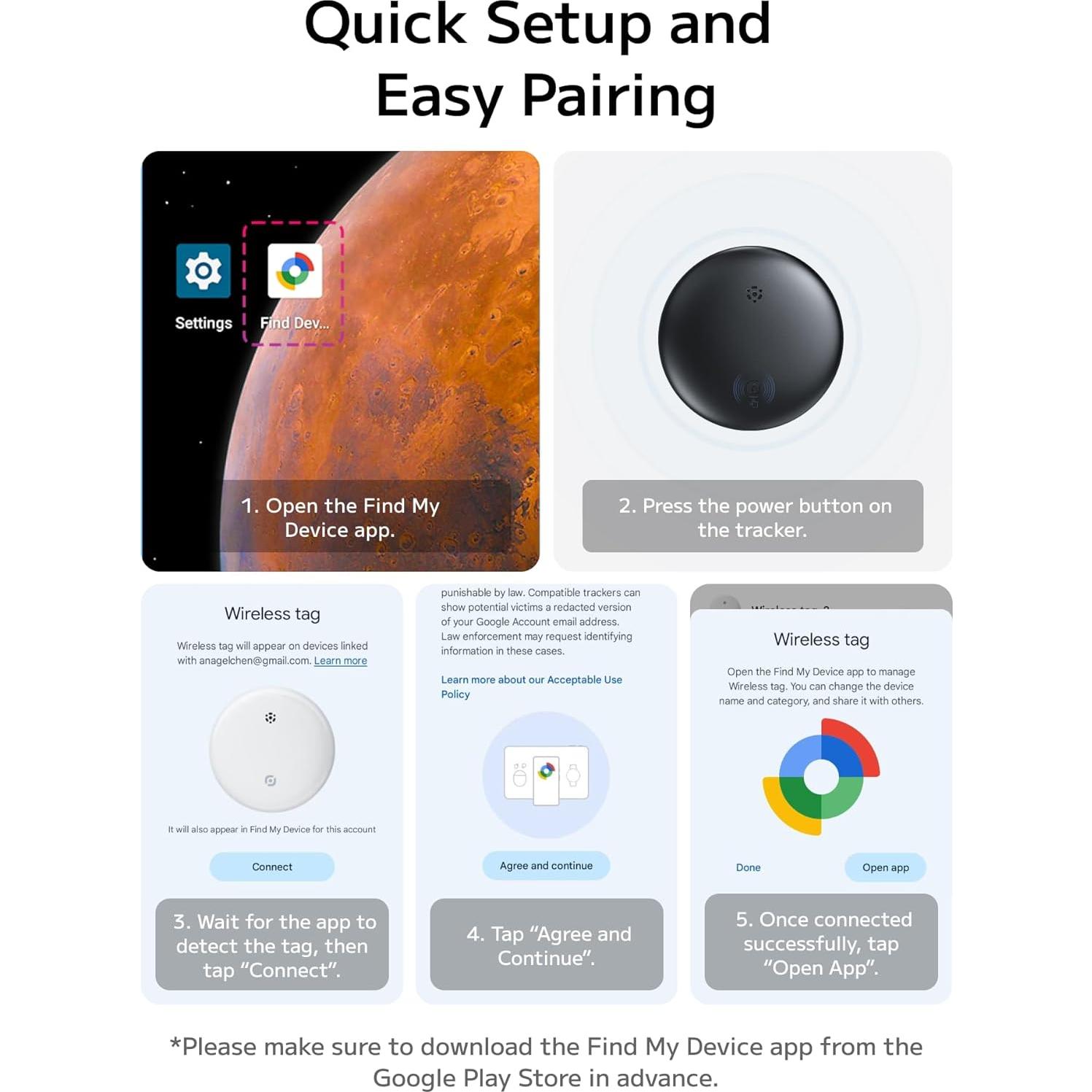 Rastreador de Equipaje Bluetooth Midlocater S10-ad, Negro, IP67