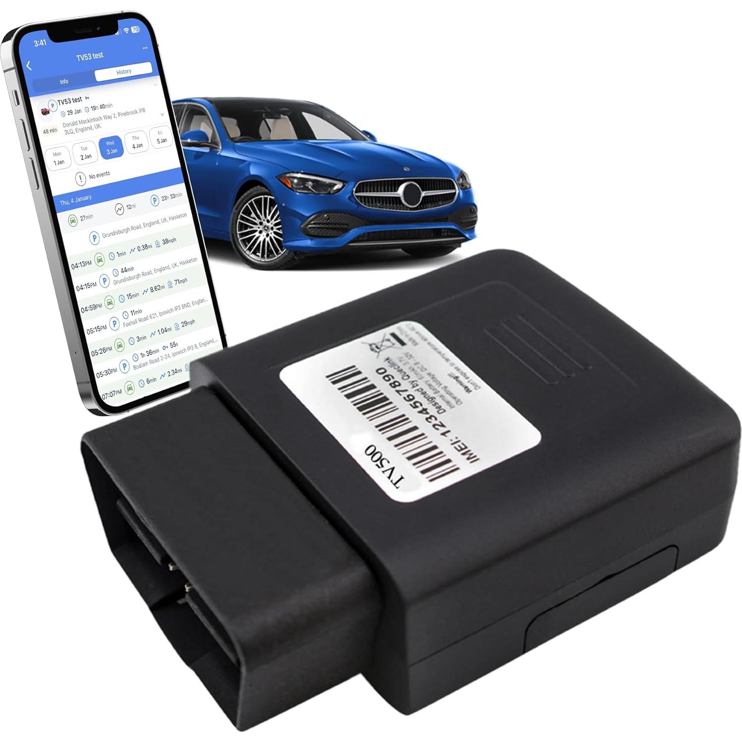 Rastreador GPS 4G Truview TV500 OBD II - Seguimiento Vehicular