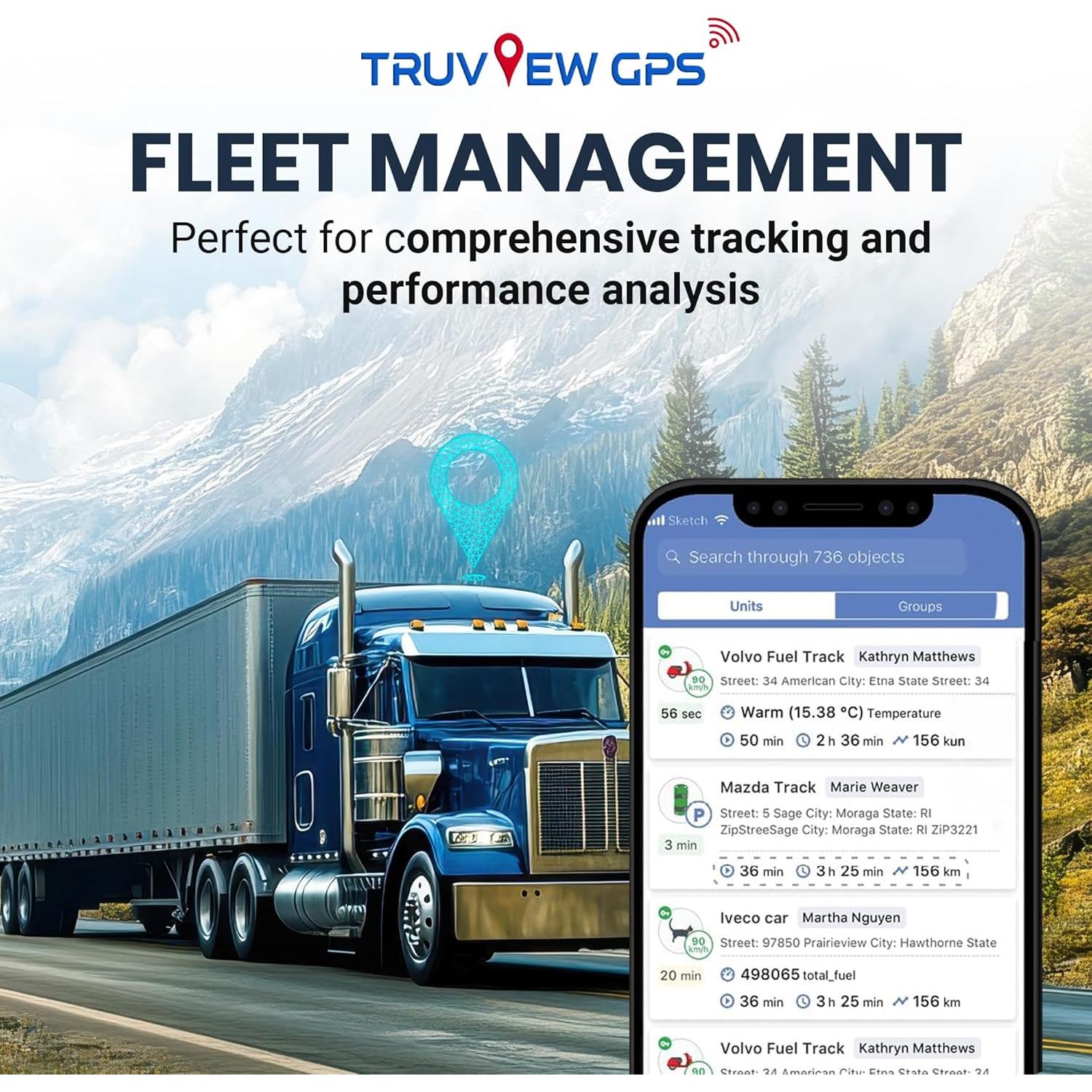 Rastreador GPS 4G Truview TV500 OBD II - Seguimiento Vehicular