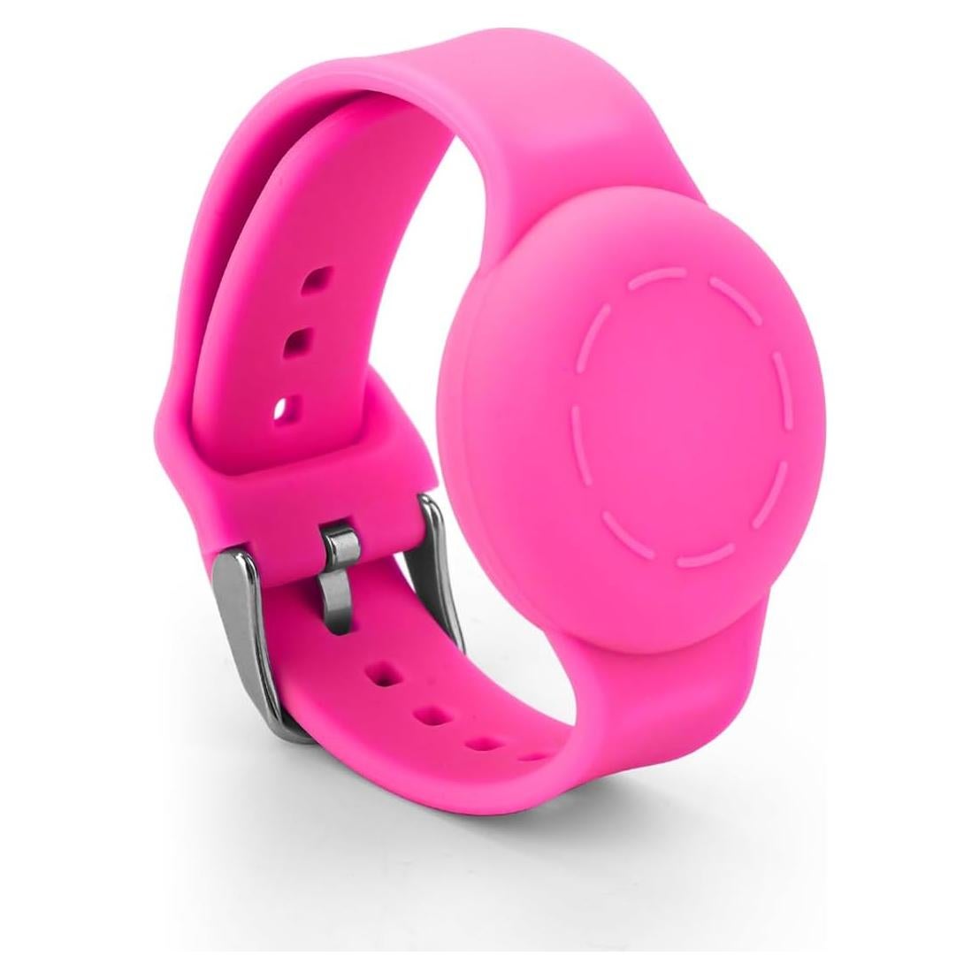 Pulsera de Silicona Impermeable NQEUEPN Rosa para Niños