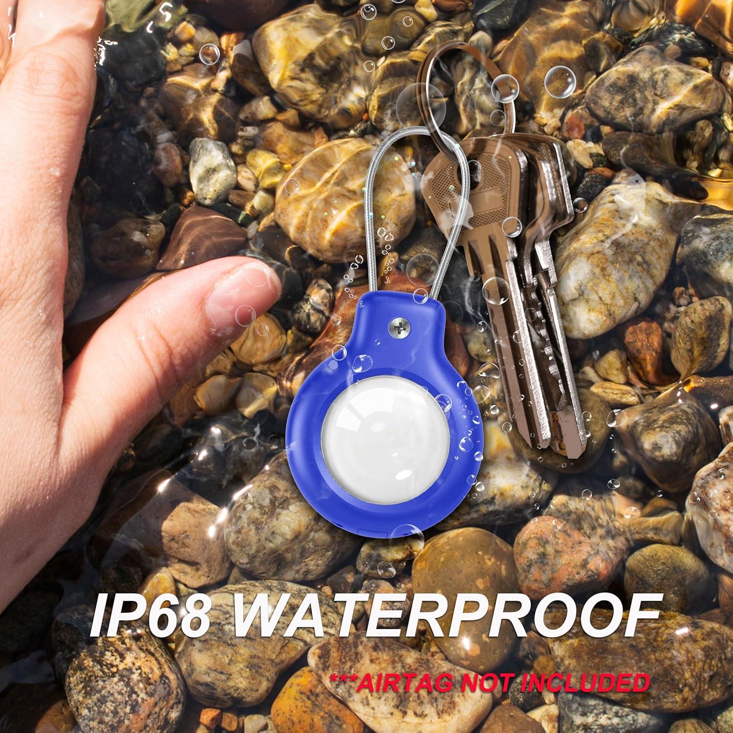 Soporte Impermeable IP68 para Air Tag CIRANDSQR - 4 Pzs