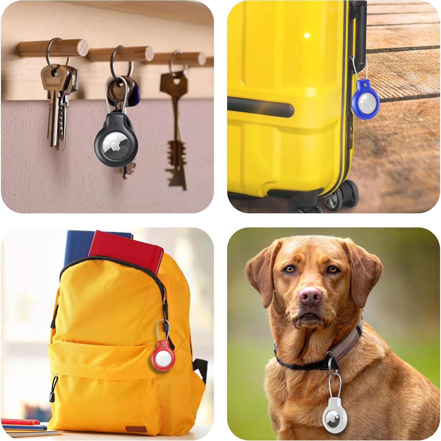 Soporte Impermeable IP68 para Air Tag CIRANDSQR - 4 Pzs